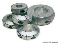 Wellenanode niedrieg 19 mm (3/4")