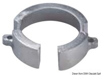 Zinkanode f. Propellerachse  Mercruiser Bravo I