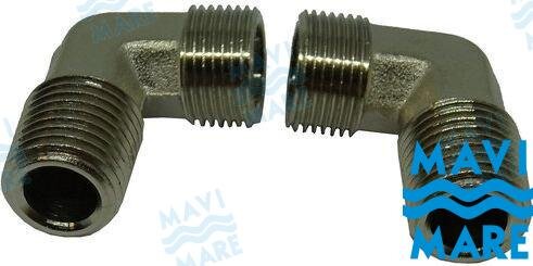 FITTINGS 90º TYPE 1/4 NPT HOSE 10 (2)