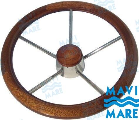 LENKRAD INOX-MADERA 350