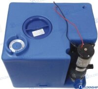 ABWASSERTANK 56L MIT ZERHAKER 12V