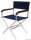 Klappstuhl Directeur navy blauer Polyester
