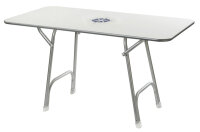Hoher Qualitäts-Klapptisch, rechteckig 130x73 cm