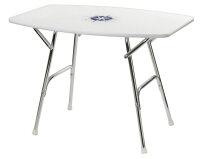 Hoher Qualitäts-Klapptisch, oval 95x66 cm