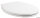 Copriwater WC Compass termoindurente bianco frenat