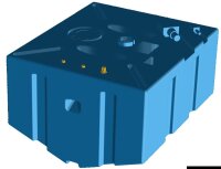 PE-Treibstofftank 353 l