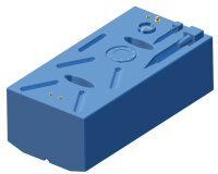 Treibstofftank PE Benzin/Diesel 315 l