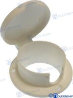 LEINENFÜHRUNG NYLON WEISS