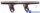 KLAMPE 300MM. INOX.