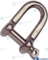 SCHÄKEL GERADE KURZ 6 MM (2)