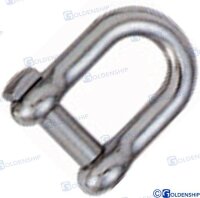 SHÄKEL GERADE KURZ, SCREW PIN  12MM