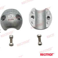 Wellenanode 25mm Aluminium einfach verschraubt
