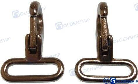 KARABINER FÜR BIMINILEINE AISI316 (2)