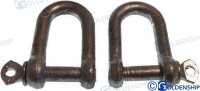 SCHÄKEL GALV. GERADE 8 MM (PACK 2)