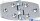 SCHANIER INOX 40X76X2  (2)