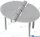 EDELSTAHL SCHARNIER MIT 4 BOLZEN 51X35