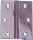 SCHANIER INOX  0,6MM  40X50 MM (2)