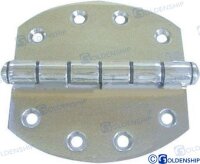 SCHARNIER INOX OVAL 102X102