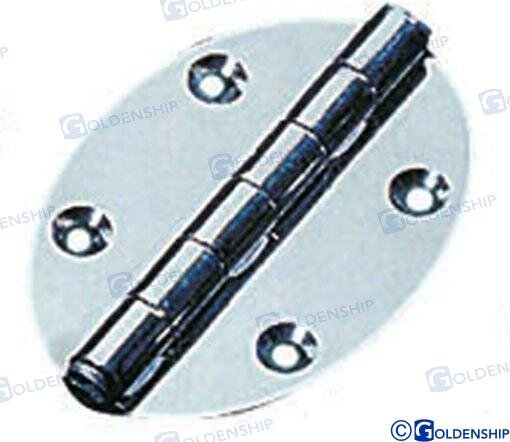 SCHARNIER INOX OVAL 78X56 (PACK 2)