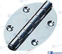 SCHARNIER INOX OVAL 78X56 (PACK 2)