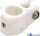 KLEMME AUS NYLON WEISS 22MM (2)