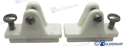 HALTERSATZ AUS NYLON WEISS