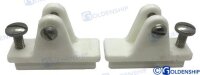 HALTERSATZ AUS NYLON WEISS
