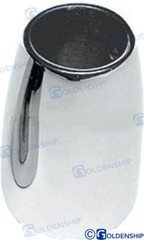 RELINGSTÜTZENHALTER OVAL 25 MM. 90º