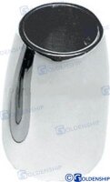 RELINGSTÜTZENHALTER OVAL 30 MM. 90º
