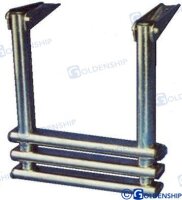 TELESKOPLEITER AISI316 3 STUFEN 86*25