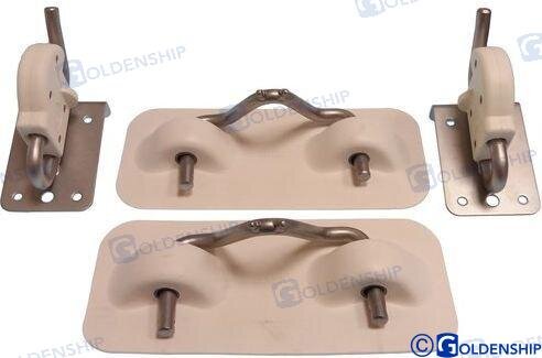 HALTER SCHLAUCHBOOT WEISS PVC