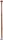 FLAGGENMAST TEAK 80 CM