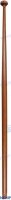 FLAGGENMAST HOLZ 120  CM