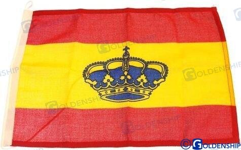FLAGGE ESPAÑOLA 20X30 MIT EMBLEM