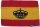FLAGGE ESPAÑOLA 30X45º MIT EMBLEM