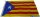 FLAGGE ESTELADA BLUE  30X45