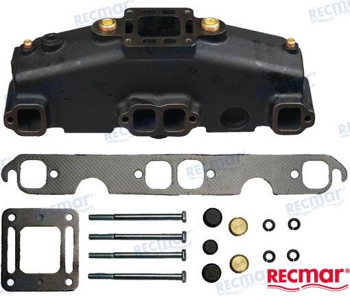 ABGASSAMMLER V8 MCM SMALL BLOCK