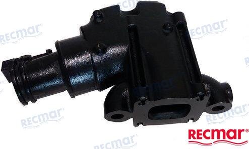 Auspuffbogen  für GM V6 V8 MerCruiser Ersetzt: 77235A8 864591T02 (Höhe 19 cm)