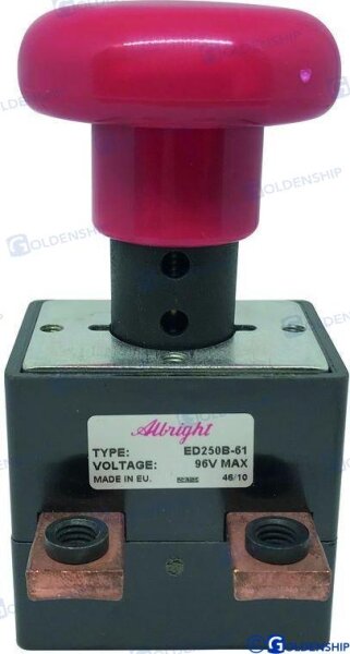 NOTSTOPSCHALTER 24V 150A